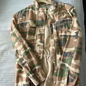 Military print Jacket